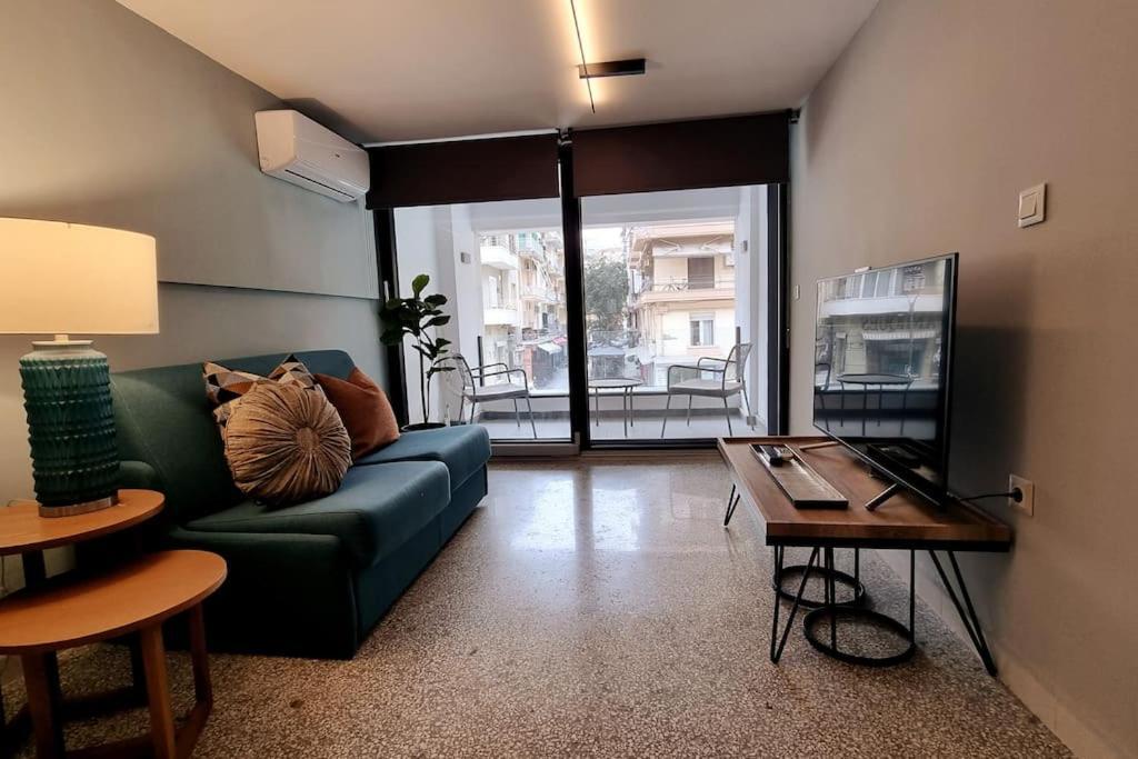 Μπροστά Στη Πλατεία Ναυαρίνου/Τσιμισκη Διαμέρισμα Thessaloníki Eksteriør billede